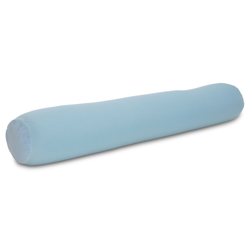Mooshi Squishy Microbead Body Pillow Cover, Light Blue