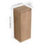 Armoire latérale de salle de bain flottante 12 "avec porte à fermeture douce-1605307392