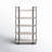 Liora 72"H 5-Tier Metal Open Back Bookcase-1064543836