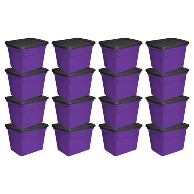 Plastic Tubs & Totes Set
