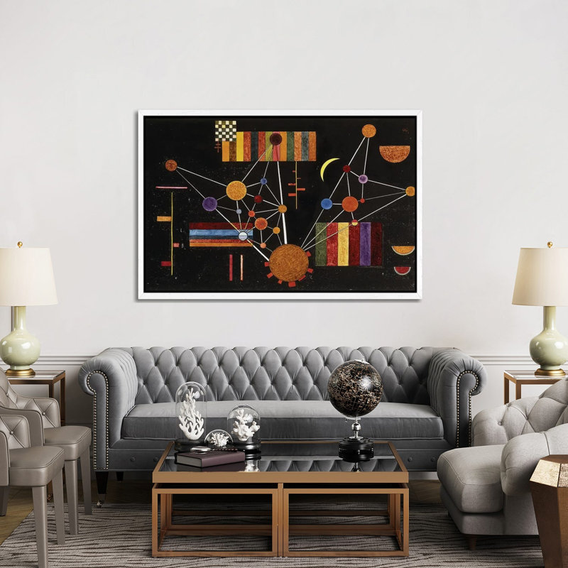 Network Seen From Above, No.231 by Wassily Kandinsky - Gallery-Wrapped Canvas Giclée on Canvas, 66.04 cm H x 101.6 cm W