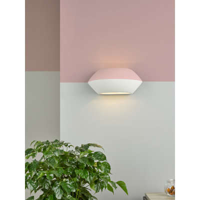 Raeni Ceramic Flush Mounted Sconce
