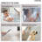 LED Bluetooth Music Thermostatic Rain Shower System with Dual Shower Heads and Handheld Sprayer-95462210