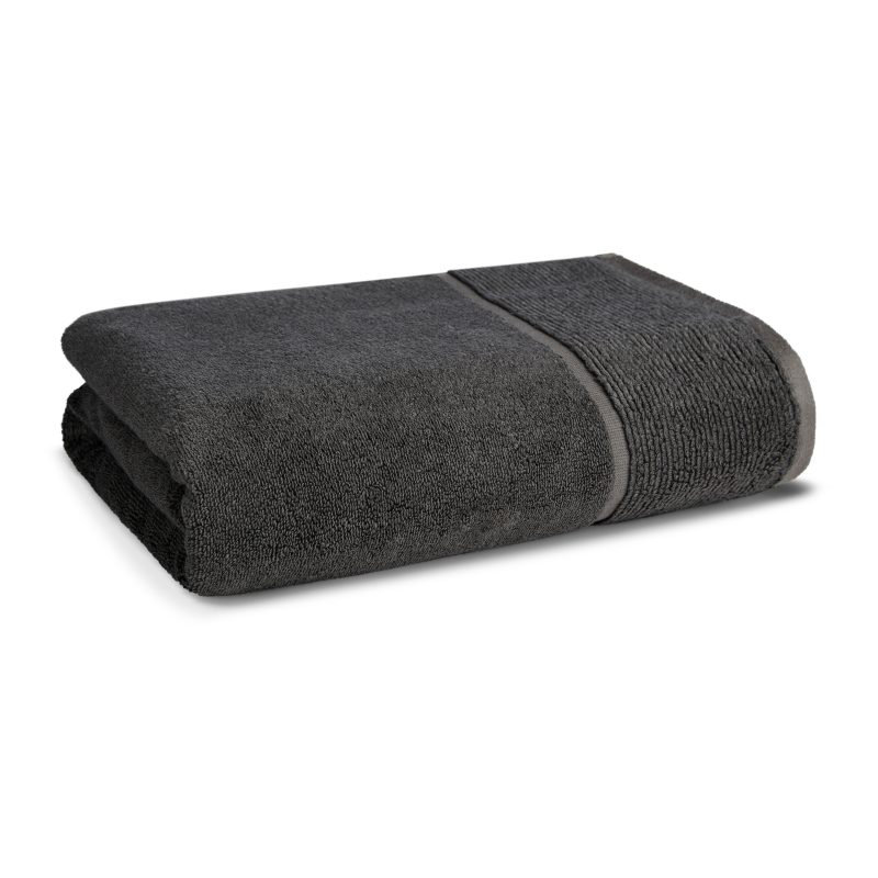 Panda Rayon From Bamboo Bath Towel, Grey, 90cm L x 50cm W