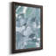 Soft Teal II - peinture sur toile encadrée-74003497