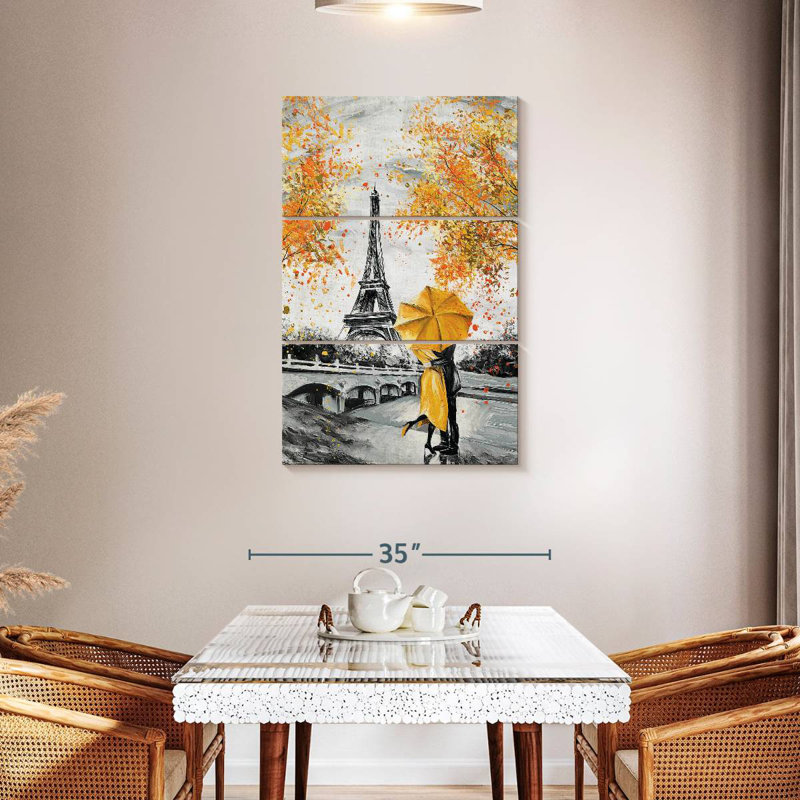 Hardie Paris en automne pop, H 45 po x l 28 po