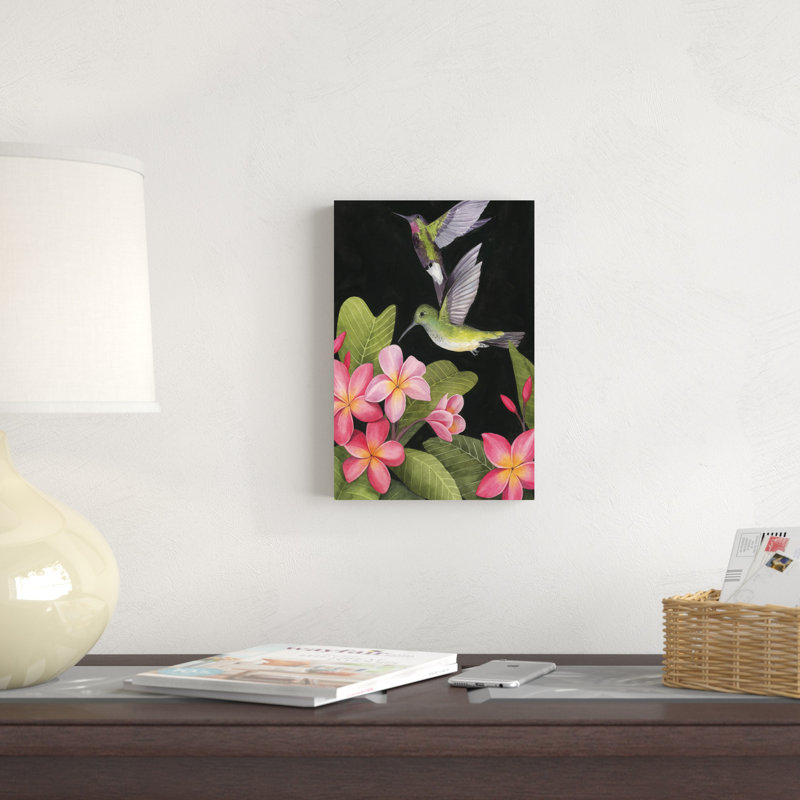 In The Plumeria II, H 12 po x l 8 po x P 1,25 po