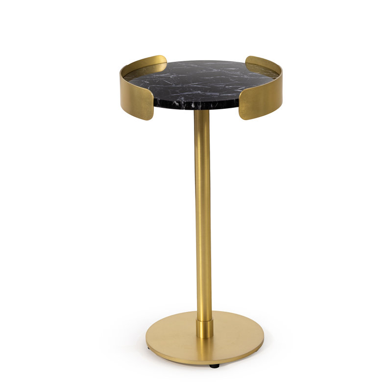 Pedros Round Drink Table (Black)