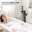 Single Handle Floor Mounted Clawfoot Tub Faucet with Handled Shower-98222475