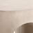 Outdoor MGO Round with U-Shape Side Table