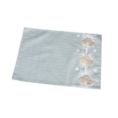 Cheraw Polyester Embroidered Rectangle Placemat