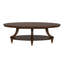 Table basse ovale de style moderne 1pc