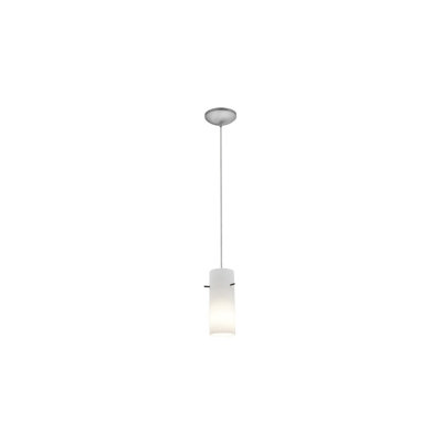Suspension DEL Nyquist FD07D58A70A8400287F6EC1B447B441B, finition acier brossé
