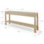 78'' W Console Table