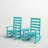 POLYWOOD x Sol 72 Jamarion 3-Piece Porch Rocking Chair Set-518295690
