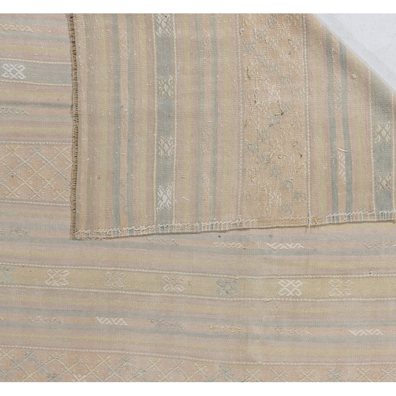 One-of-a-Kind 5'1 X 10'11 Flatweave Area Rug