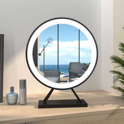 Bonfiglio Round Makeup / Shaving Mirror