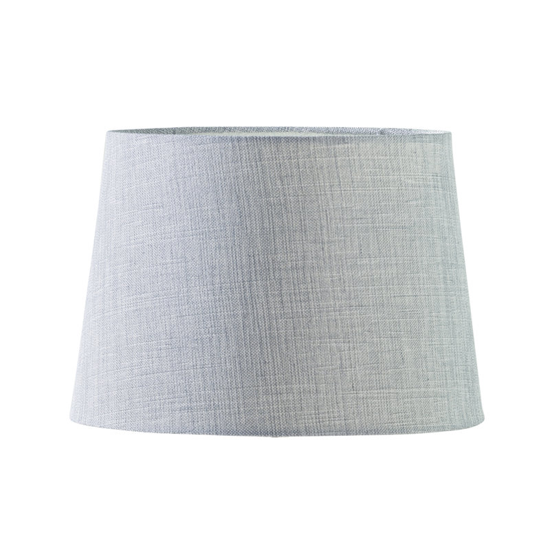 35cm Hessian Linen Empire Table Lamp Shade, Grey