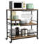 Wood Bar Cart