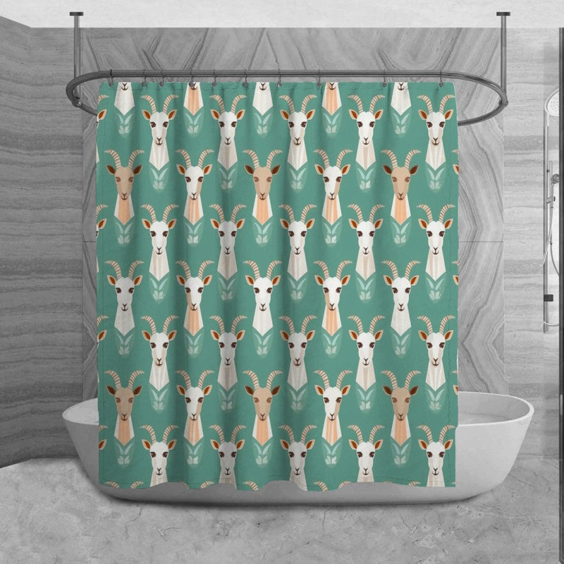 Rideau de douche Yanina, H 93 po x l 70 po