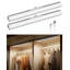Armoire à capteur de mouvement incurvée 17 po avec pile 3600 mAh (ensemble de 2)-131514093