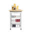Lazro Solid Wood Top Kitchen Cart-366732901