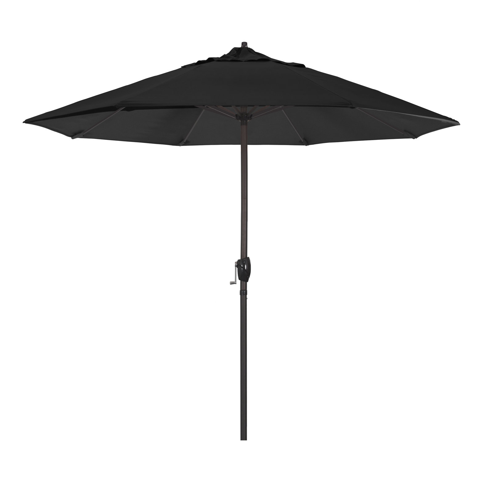 108'' Outdoor Umbrella, Black - Pacifica
