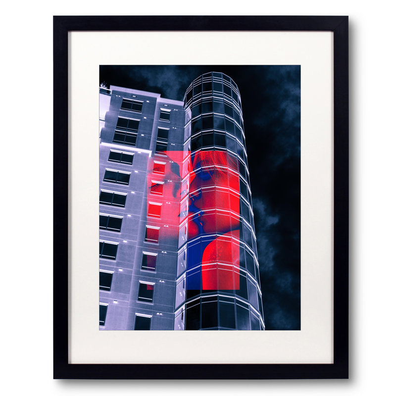 Midnight In Midtown Print, 32" H x 24" W