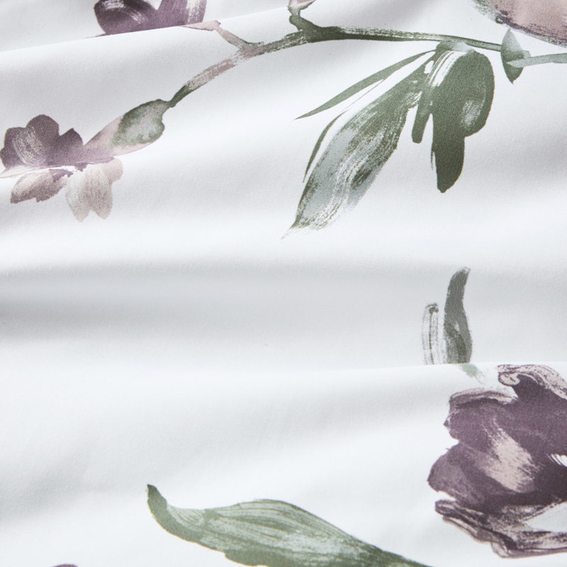 Édredon très doux brossé avec literie en microfibre taupe taupe - Accent