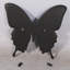 Statue décorative bleue insecte papillon bleu