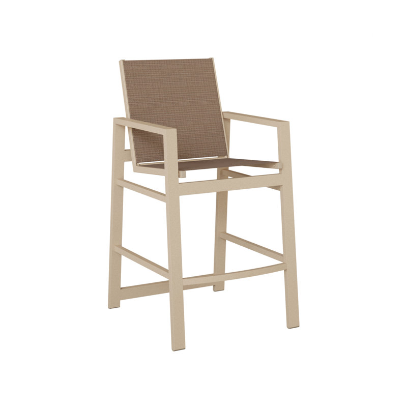 Chaise berçante Berlin Gardens Vida, Luna multicolore, Tweed taupe