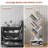 6 Tier Geometric Storage Bookcase-1848781880