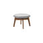 Peacock Outdoor Teak Ottoman-392733444