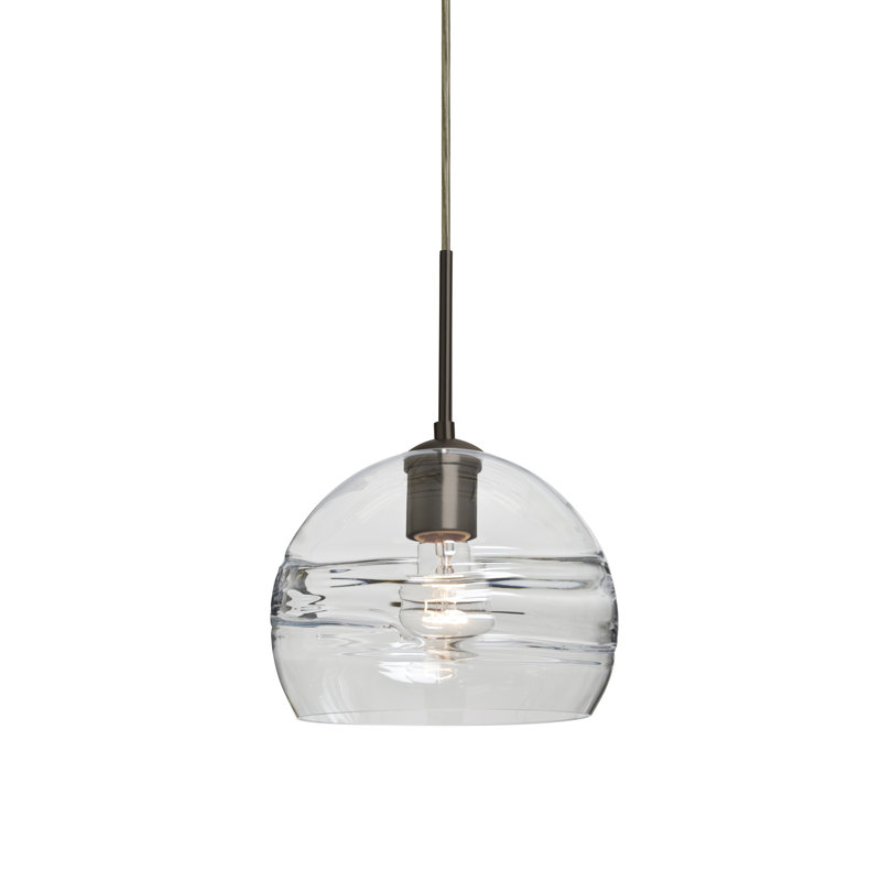 Grajeda 1 - Light Single Pendant, Bronze, Clear