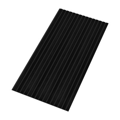 47.2" L X 23.6" W  Wood Look Acoustic Slat Wall Paneling,Sound Proof 3D Wall Panels,Decorative Soundproof Panels For Walls And Ceilings (Set Of 4)