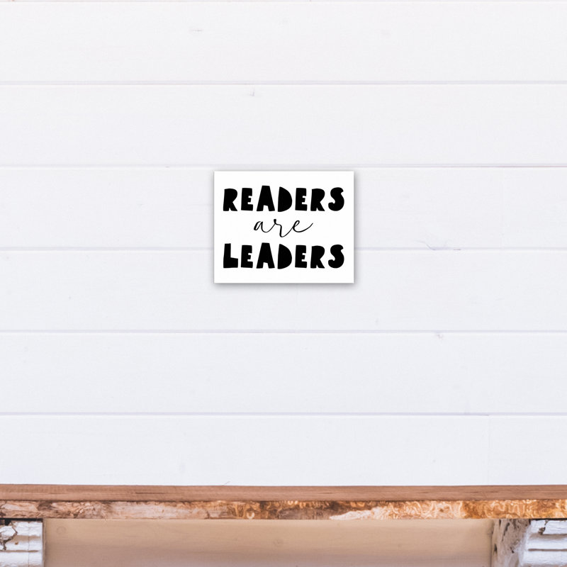 « readers is », art sur toile Maillet, H 8 po x l 10 po x P 1,25 po, Toile tendue