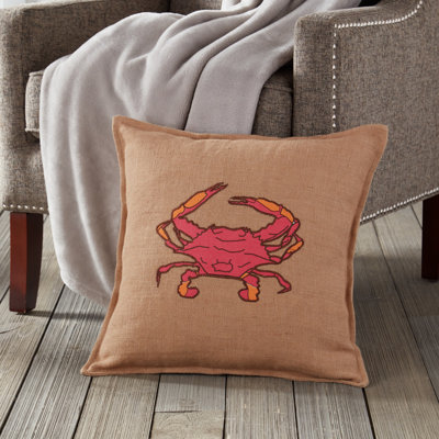 Appliqued Throw Pillow