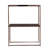 Tremmington Glass Top End Table with Storage