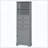 Tall Storage Cabinet 3 Drawers Adjustable Shelves Multi-Scene-157182309
