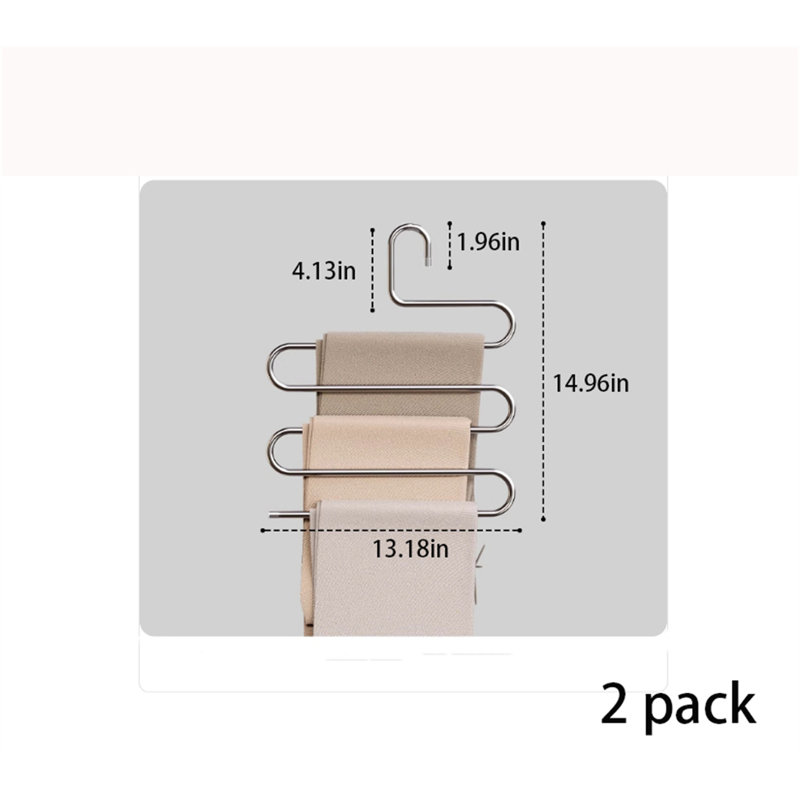 Cintre multi-couches pour pantalons, 2
