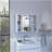 Ellegrini 1-Drawer Medicine Cabinet White-1513970680