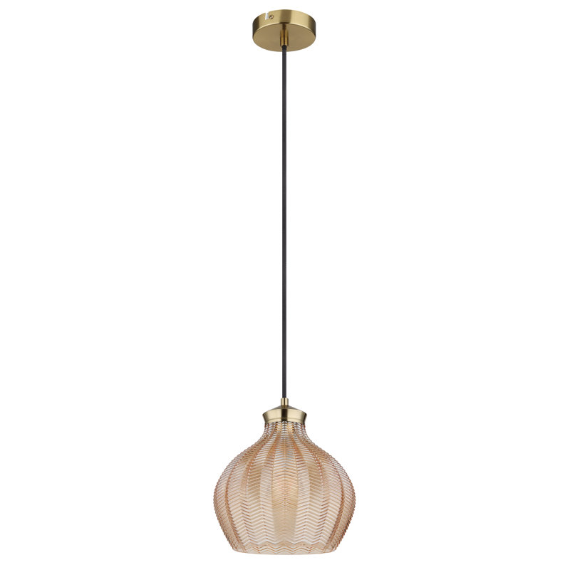 Daviid 1 - Light Gold Pendant