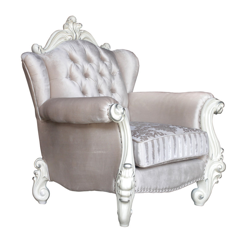 Versailles Upholstered Armchair, 69.4'' W