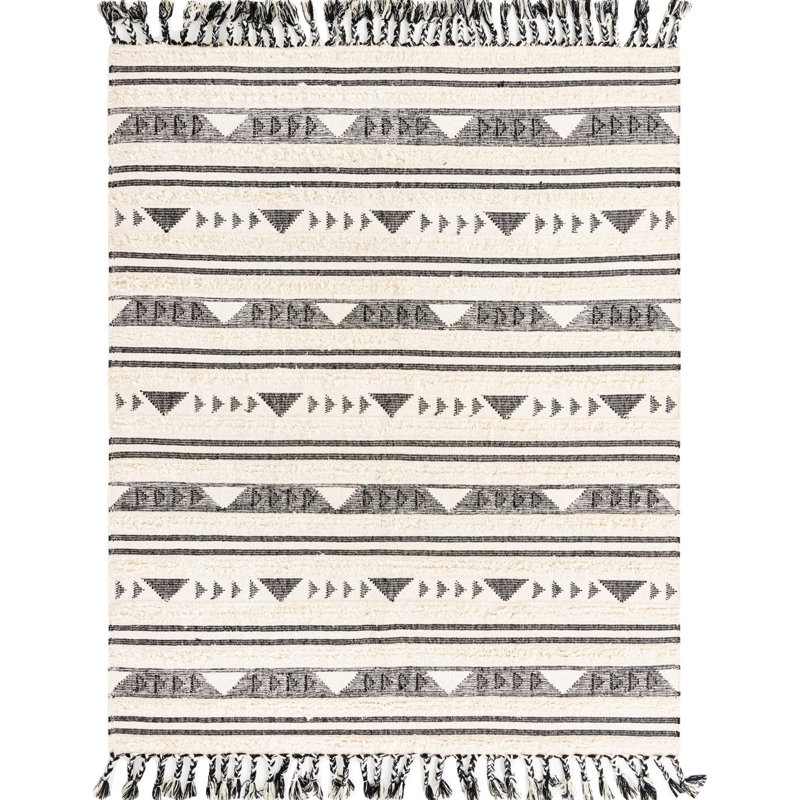 Annunciata Wool Moroccan Indoor Rug, Rectangle 8' x 10'
