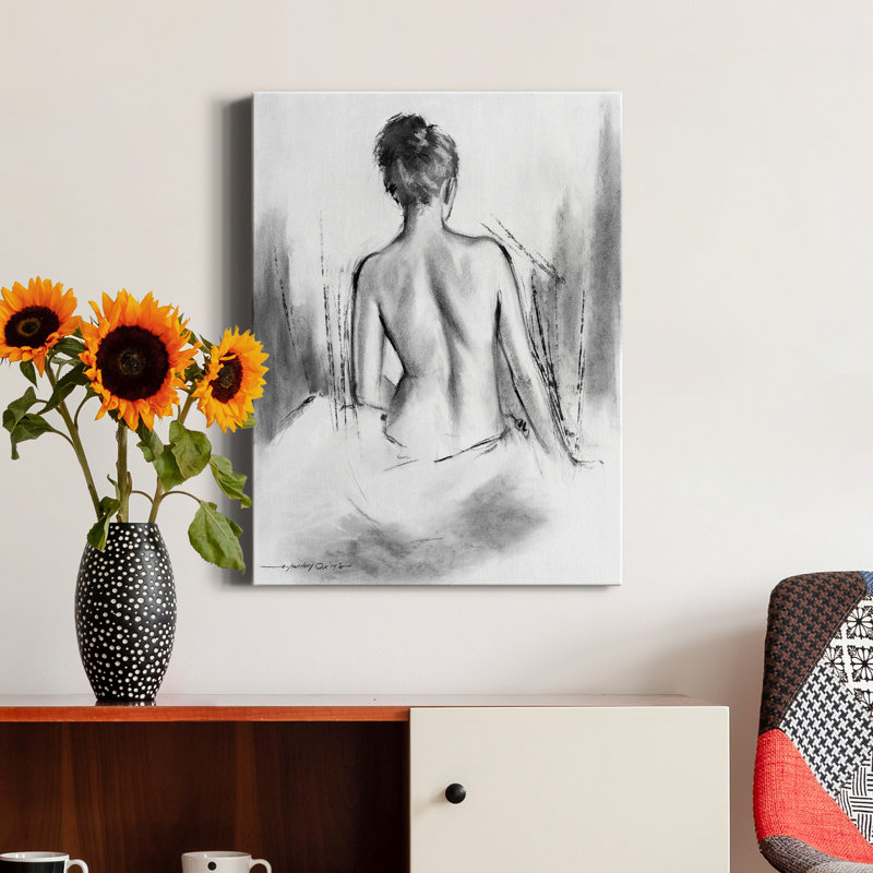 «Soft Silhouette VI» par E. Anthony Orme - impression sur toile tendue, H 20 po x l 16 po x P 1 po