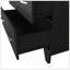 Commode 2 tiroirs Portobelo, 2 tablettes, plateau supérieur, 4 pieds-2132171763