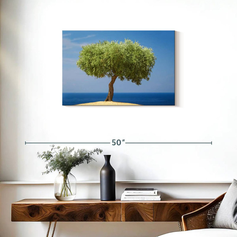 Harnek Single Olive Tree, 20" H x 30" W