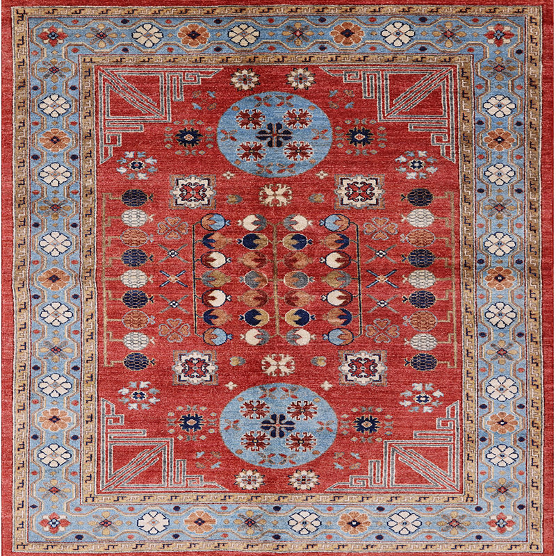 Oriental Indoor Rug, Square 6'