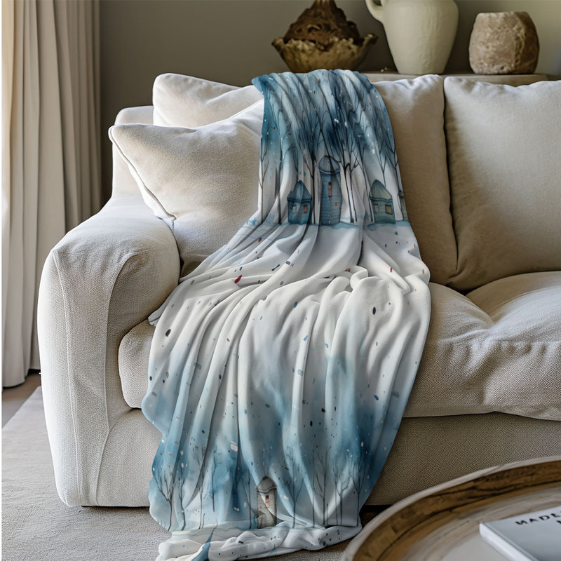 Winter Haven - 1 Piece Premium Blanket, 60" W x 80" L