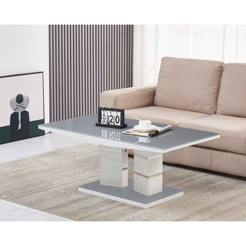 Shellman Pedestal Coffee Table